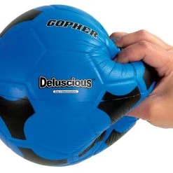Rainbow Deluscious Coated-Foam Balls -goher sport shop GS71365 delusioucFoamSoccerBall Squeeze 1