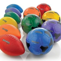 Rainbow Deluscious Coated-Foam Balls -goher sport shop GS71566 DELUSCIOUSFOAMBALLS 3
