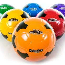 Rainbow Deluscious Coated-Foam Balls -goher sport shop G 71564 DelusciousSoccer 1