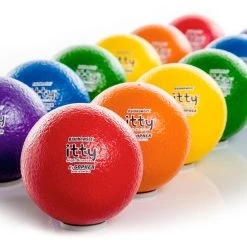 Rainbow Itty Coated-Foam Balls -goher sport shop G 71655 ittyHigh3