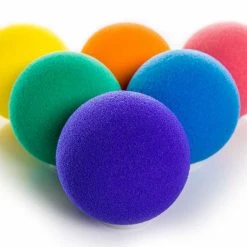Rainbow Low-Bounce Uncoated-Foam Balls -goher sport shop G 71678 foam 1