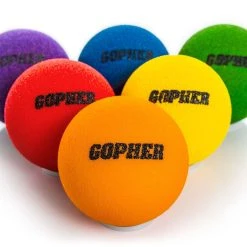 Rainbow Premium High-Bounce Uncoated-Foam Balls -goher sport shop G 72025 highBounceFoam