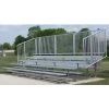 BSN VIP Series Bleachers With Vertical Picket Railing