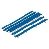 Bleacher - 21' (3 Row - Single Foot Plank) - Back-To-Back - Powder Coat 2 Bleacher - 21' (3 Row - Single Foot Plank) - Back-To-Back - Powder Coat -goher sport shop btbb 321pc rb22875x875x72