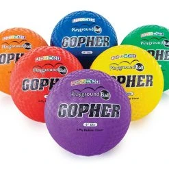Rainbow Playground Balls -goher sport shop g 71280 rainbow playground balls 6 1 1