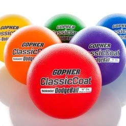 Rainbow ClassicCoat Coated-Foam Dodgeballs 23 Rainbow ClassicCoat Coated-Foam Dodgeballs -goher sport shop g 71713 rainbowcoated foamdodgeball 10 001 1