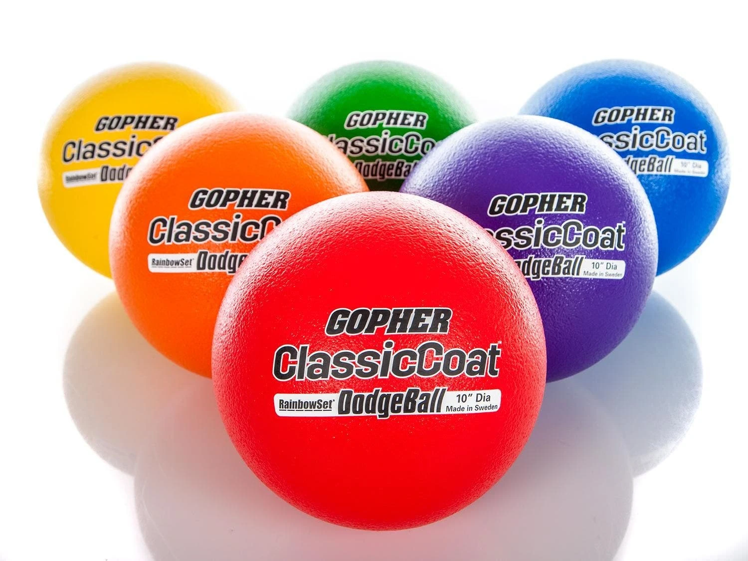 Rainbow ClassicCoat Coated-Foam Dodgeballs 11 Rainbow ClassicCoat Coated-Foam Dodgeballs - Image 9