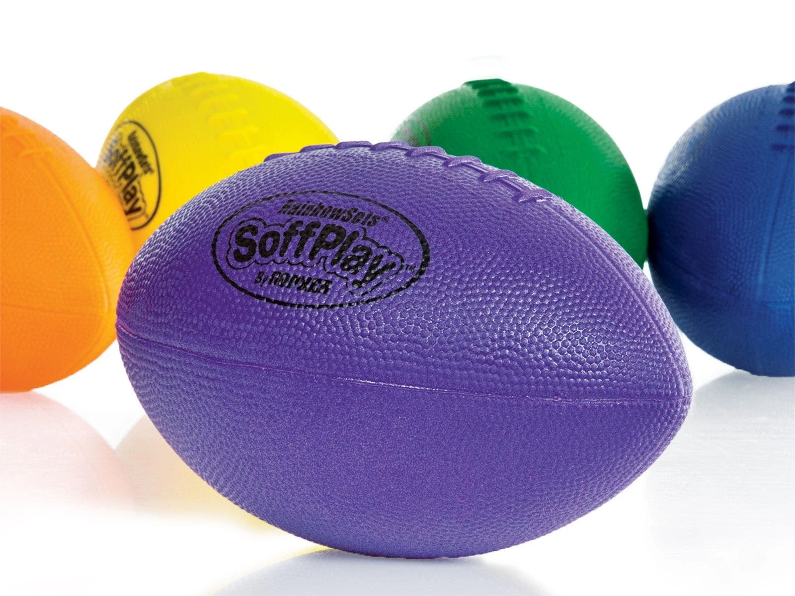 Rainbow SoffPlay Sport Ball Balls 9 Rainbow SoffPlay Sport Ball Balls - Image 7