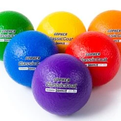 Rainbow ClassicCoat Squeeze Coated-Foam Balls -goher sport shop m 71508 classiccoatsqueezecoated foamballs 11