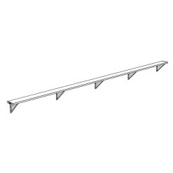 Player Bench - Wall-Mounted - 21'